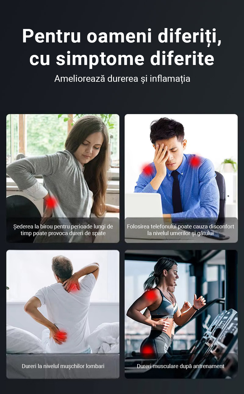 Aparat Chiropractic Electric pentru Corectarea Posturii, 750 N, Masaj Tip Pistol pentru Gat, Spate, Coloana, Maini si Picioare, 5 Accesorii, Motor Silentios, Geanta de Depozitare, Alb - imagine 6